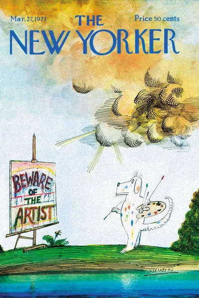 Постер с обложкой The New Yorker 27.03.1971