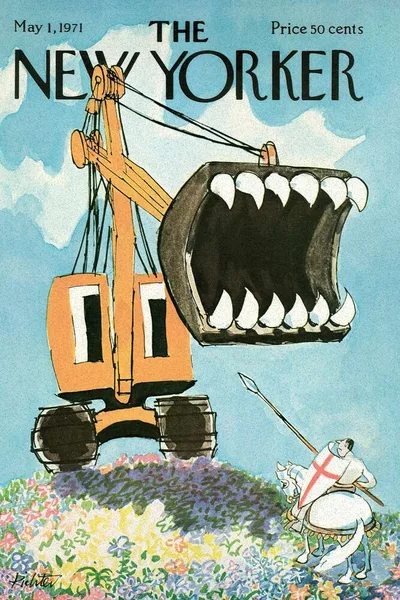Постер с обложкой The New Yorker 01.05.1971