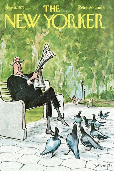 Постер с обложкой The New Yorker 08.05.1971
