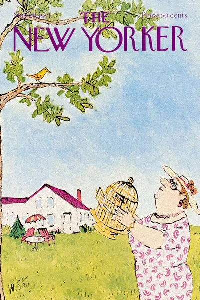 Постер с обложкой The New Yorker 29.05.1971