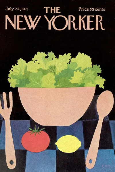 Постер с обложкой The New Yorker 24.07.1971