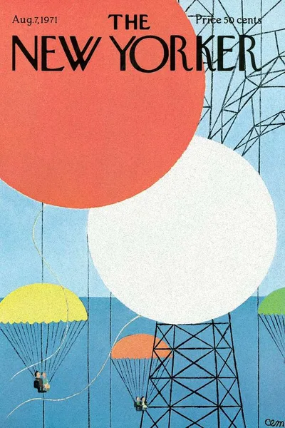 Постер с обложкой The New Yorker 07.08.1971
