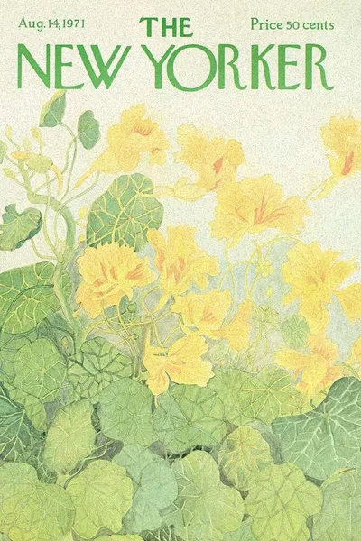 Постер с обложкой The New Yorker 14.08.1971