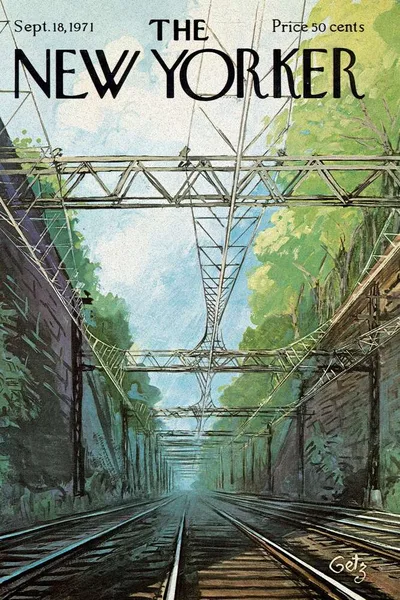 Постер с обложкой The New Yorker 18.09.1971