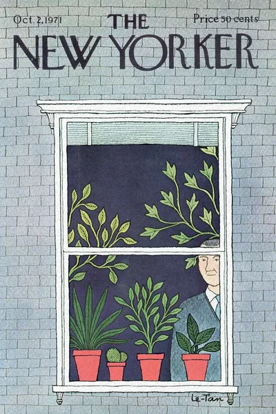 Постер с обложкой The New Yorker 02.10.1971