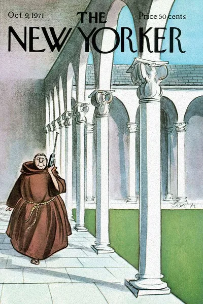 Постер с обложкой The New Yorker 09.10.1971