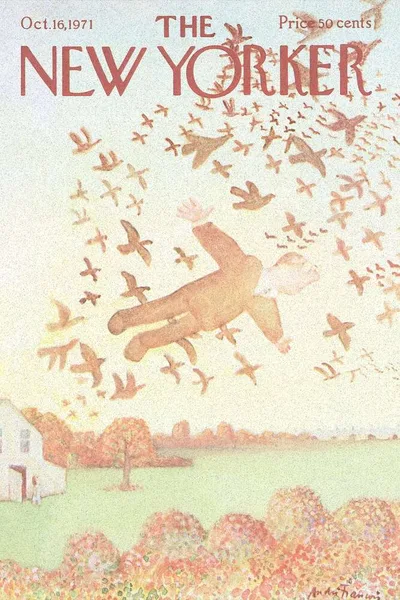 Постер с обложкой The New Yorker 16.10.1971