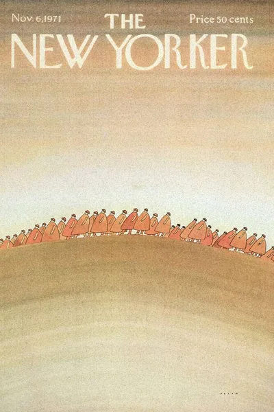 Постер с обложкой The New Yorker 06.11.1971