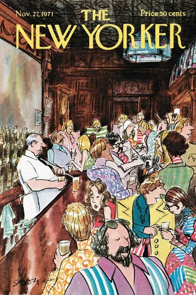 Постер с обложкой The New Yorker 27.11.1971