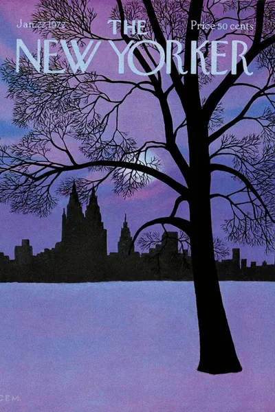Постер с обложкой The New Yorker 22.01.1972