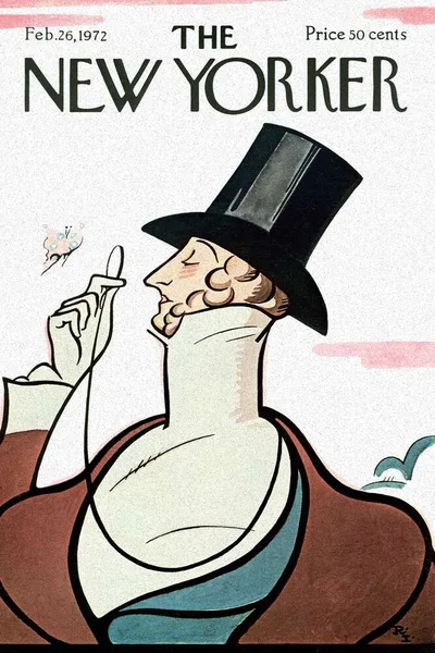 Постер с обложкой The New Yorker 26.02.1972