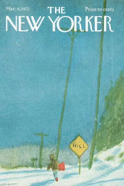 Постер с обложкой The New Yorker 04.03.1972