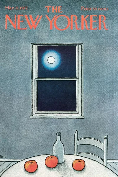 Постер с обложкой The New Yorker 11.03.1972