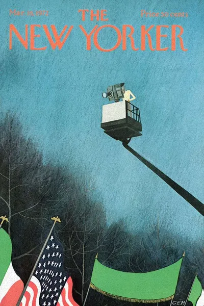 Постер с обложкой The New Yorker 18.03.1972