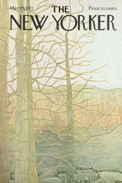 Постер с обложкой The New Yorker 25.03.1972