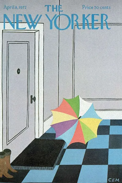 Постер с обложкой The New Yorker 08.04.1972