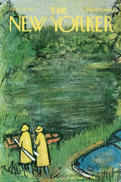 Постер с обложкой The New Yorker 29.04.1972