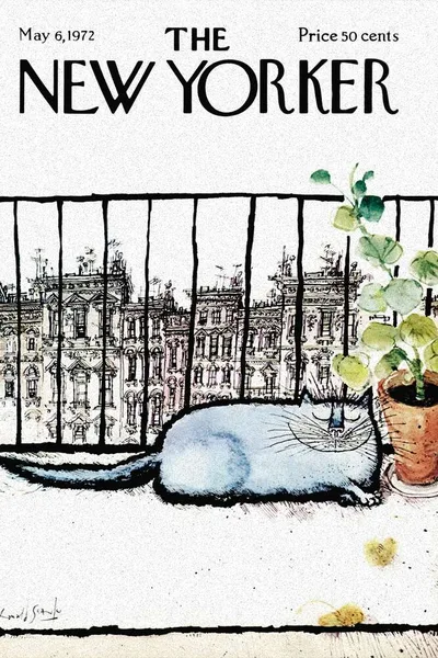 Постер с обложкой The New Yorker 06.05.1972