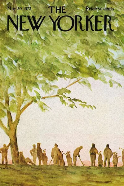 Постер с обложкой The New Yorker 20.05.1972