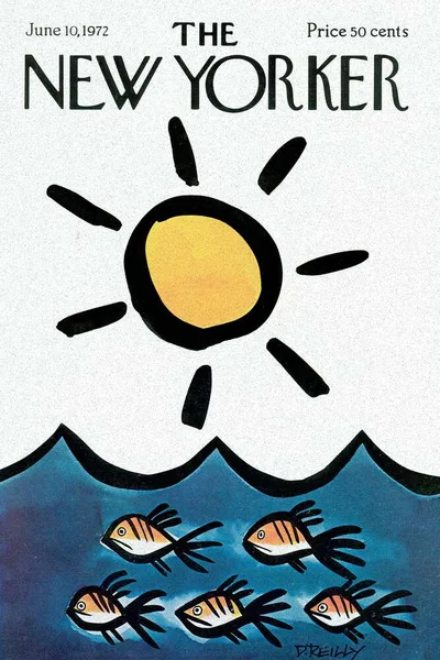 Постер с обложкой The New Yorker 10.06.1972