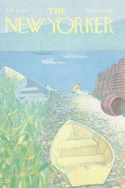 Постер с обложкой The New Yorker 15.07.1972