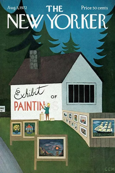 Постер с обложкой The New Yorker 05.08.1972