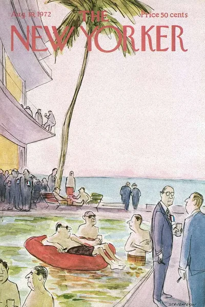 Постер с обложкой The New Yorker 19.08.1972