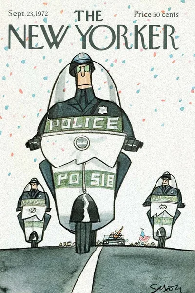 Постер с обложкой The New Yorker 23.09.1972