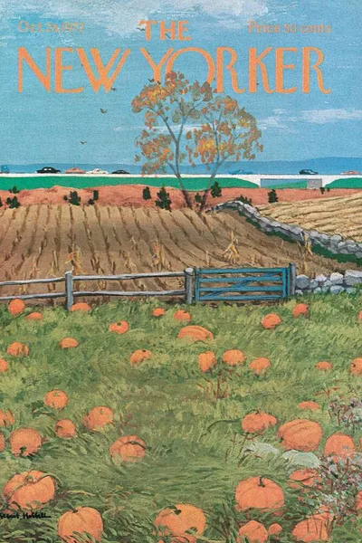 Постер с обложкой The New Yorker 28.10.1972
