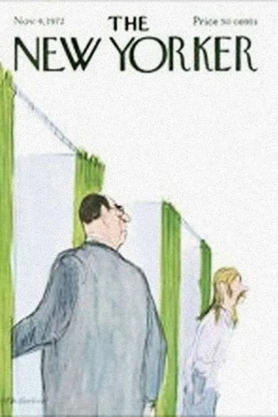 Постер с обложкой The New Yorker 04.11.1972