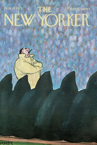 Постер с обложкой The New Yorker 11.11.1972
