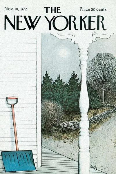 Постер с обложкой The New Yorker 18.11.1972