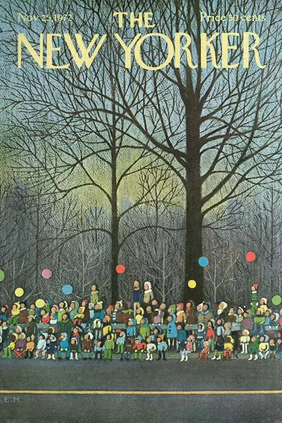 Постер с обложкой The New Yorker 25.11.1972