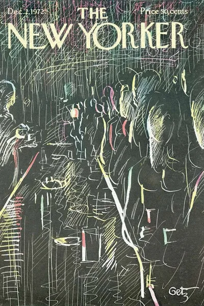 Постер с обложкой The New Yorker 02.12.1972
