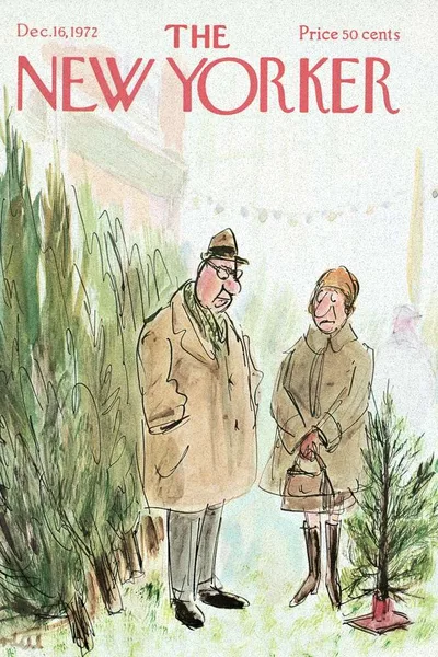 Постер с обложкой The New Yorker 16.12.1972