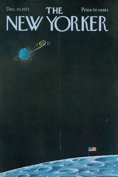 Постер с обложкой The New Yorker 30.12.1972