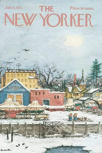 Постер с обложкой The New Yorker 06.01.1973