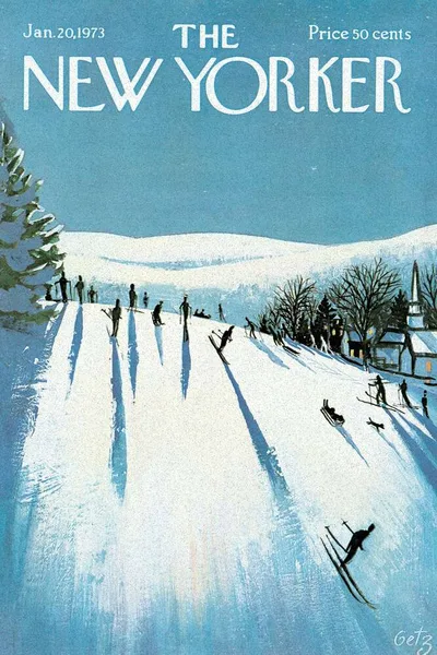 Постер с обложкой The New Yorker 20.01.1973