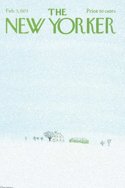 Постер с обложкой The New Yorker 03.02.1973