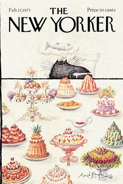 Постер с обложкой The New Yorker 17.02.1973