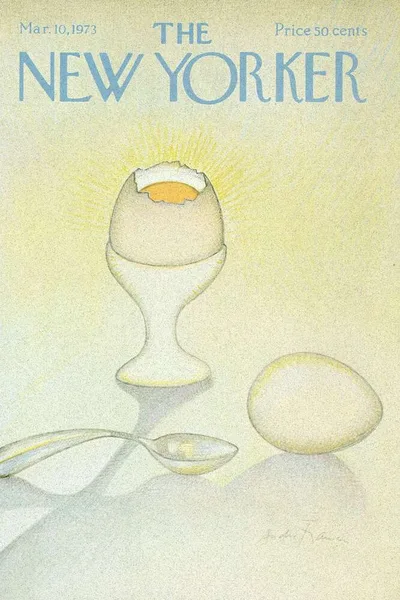 Постер с обложкой The New Yorker 10.03.1973