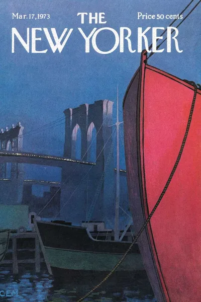 Постер с обложкой The New Yorker 17.03.1973
