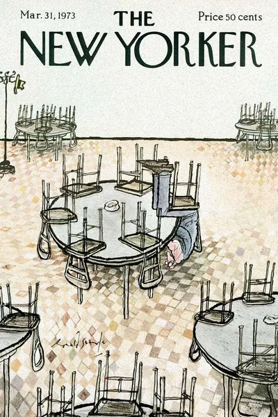 Постер с обложкой The New Yorker 31.03.1973