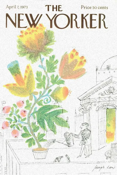 Постер с обложкой The New Yorker 07.04.1973