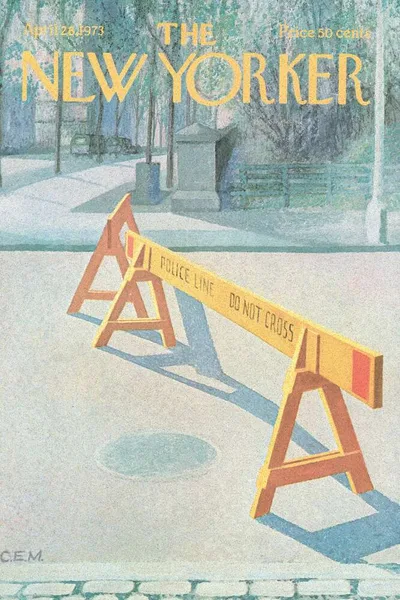 Постер с обложкой The New Yorker 28.04.1973