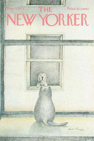 Постер с обложкой The New Yorker 12.05.1973