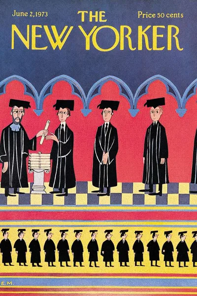 Постер с обложкой The New Yorker 02.06.1973