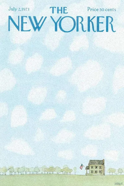 Постер с обложкой The New Yorker 02.07.1973