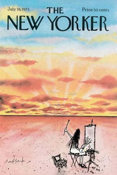 Постер с обложкой The New Yorker 16.07.1973