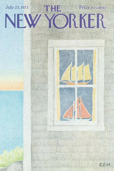 Постер с обложкой The New Yorker 23.07.1973
